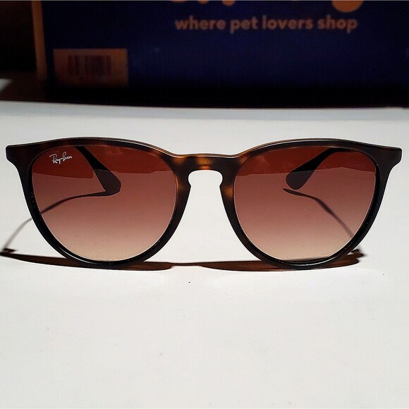 Ray-Ban ERIKA RB4171 865/13 Sunglasses Matte Havana 54 18 145 3N Italy w/ Case - Picture 13 of 16